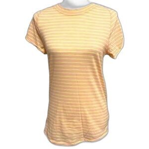 NWT Free People We The Free Striped Tee Size L